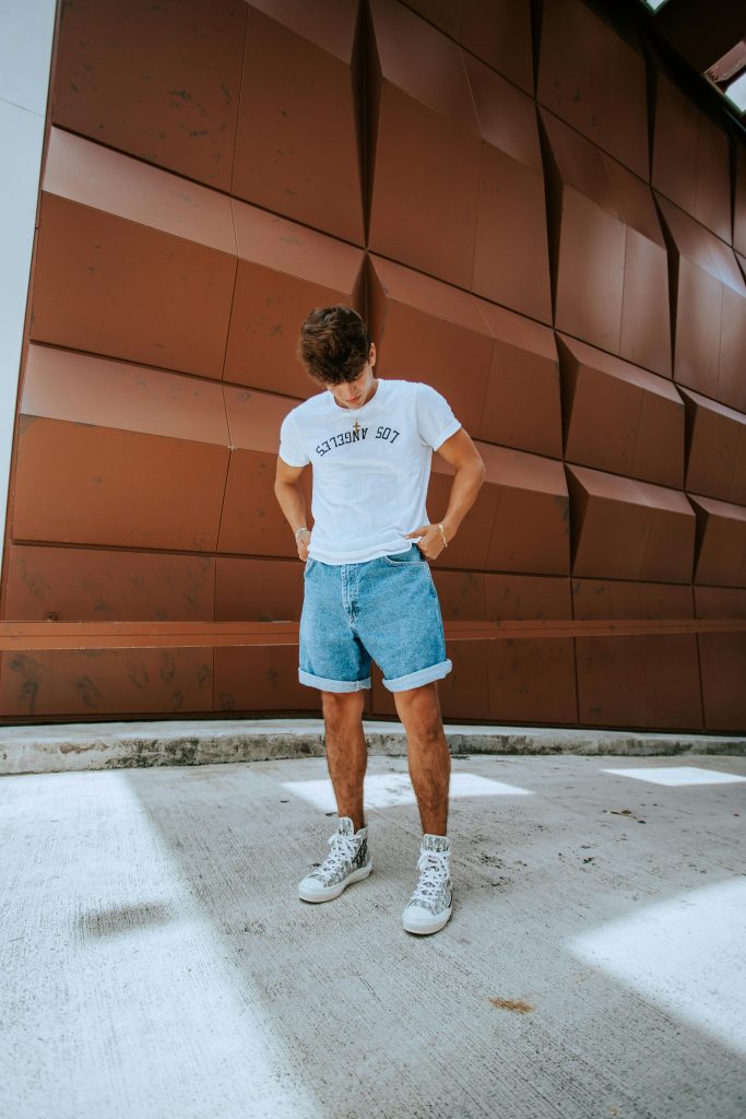 White Sneakers Outfits for Men