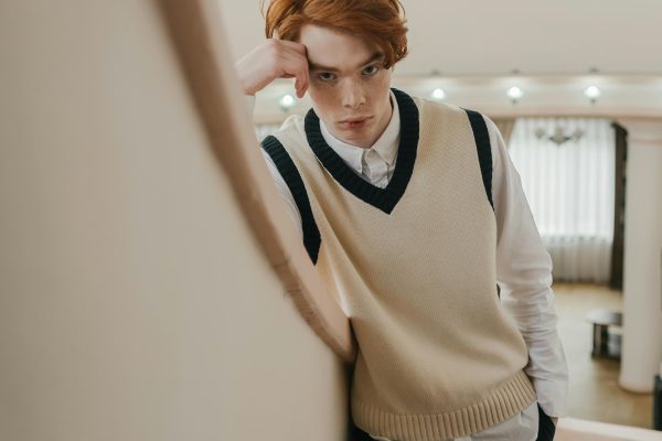 Cable Knit Sweater Outfits for Men
